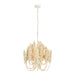 Arteriors - DSS05 - Three Light Chandelier - Kaia - Ivory/White