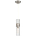 Access - 52009LEDDLP-BS/CLR - LED Pendant - Nash - Brushed Steel