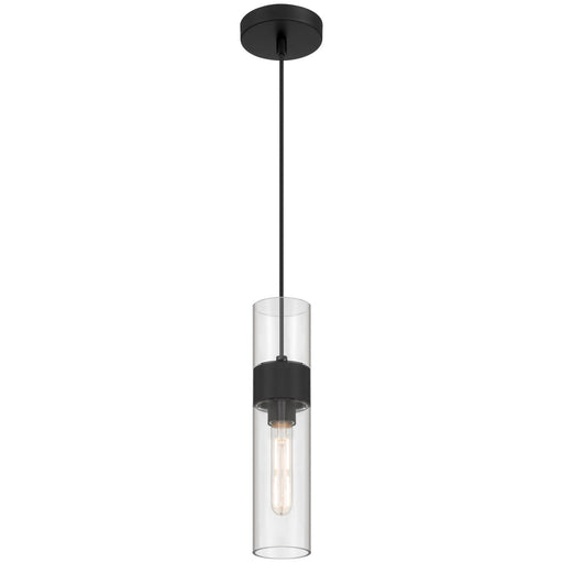 Nash LED Pendant Matte Black