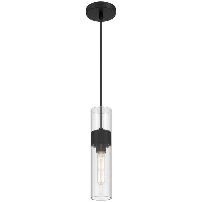 Access - 52009LEDDLP-MBL/CLR - LED Pendant - Nash - Matte Black