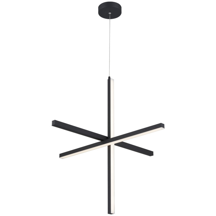 Access - 52065LEDD-BL/ACR - LED Pendant - Vega - Black