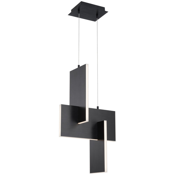 Access - 52096LEDD-BL/ACR - LED Pendant - Joinery - Black