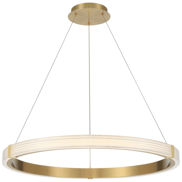 Access - 52105LEDDCS-ABB/ACR - LED Pendant - Panache - Antique Brushed Brass