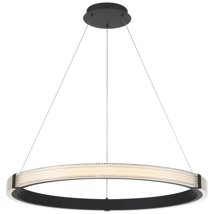 Access - 52105LEDDCS-MBL/ACR - LED Pendant - Panache - Matte Black