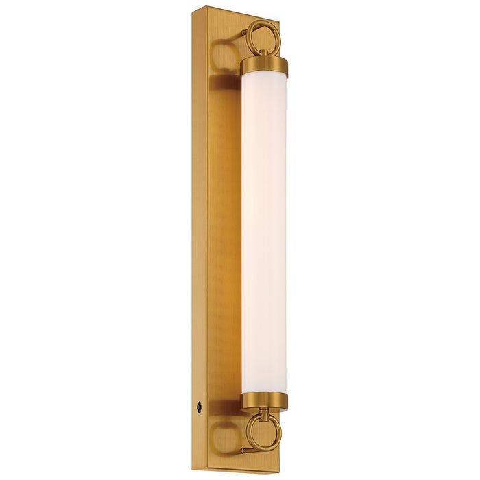 Access - 61091LEDDCS-ABB/OPL - LED Wall Sconce - Eliza - Antique Brushed Brass