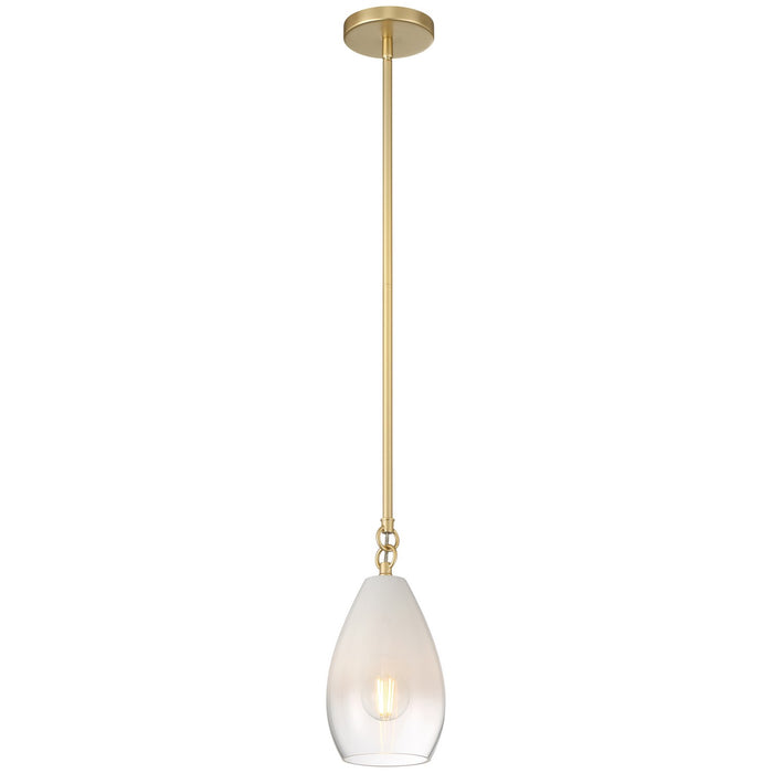 Access - 61106-AB/CFR - One Light Pendant - Ombre - Antique Brass