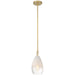 Access - 61106-AB/CFR - One Light Pendant - Ombre - Antique Brass