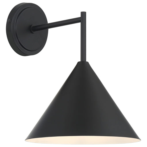 Taper One Light Wall Sconce Matte Black