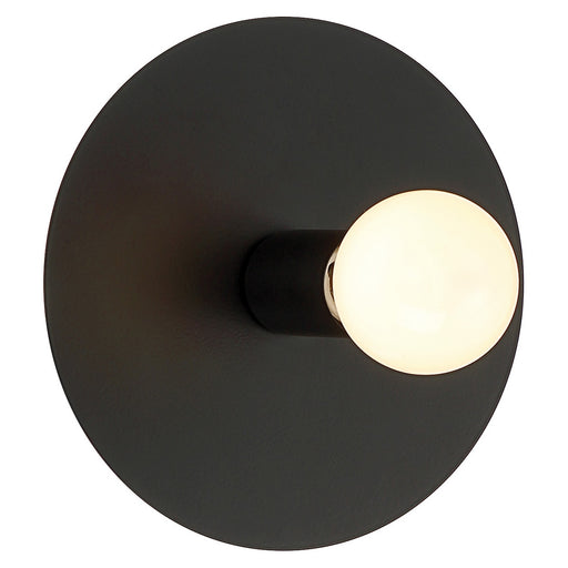 Union One Light Wall Sconce Matte Black