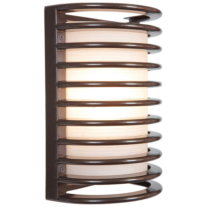 Access - 20265LEDDMGLP-BRZ/RFR - LED Outdoor Wall Mount - Bermuda - Bronze