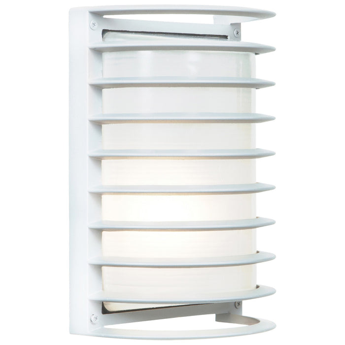 Access - 20265MG-WH/RFR - One Light Outdoor Wall Mount - Bermuda - White