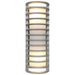 Access - 20266LEDDMGLP-SAT/RFR - LED Outdoor Wall Mount - Bermuda - Satin