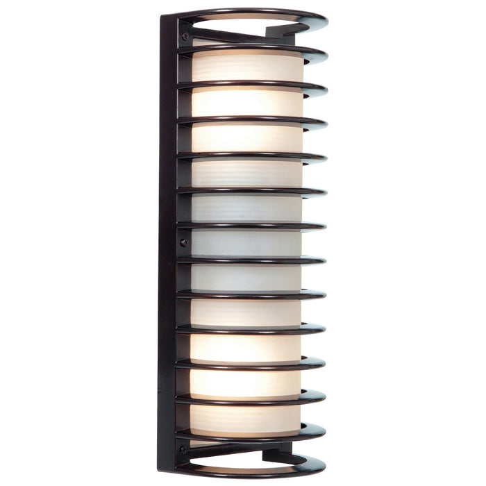 Access - 20266MG-BRZ/RFR - Two Light Outdoor Wall Mount - Bermuda - Bronze