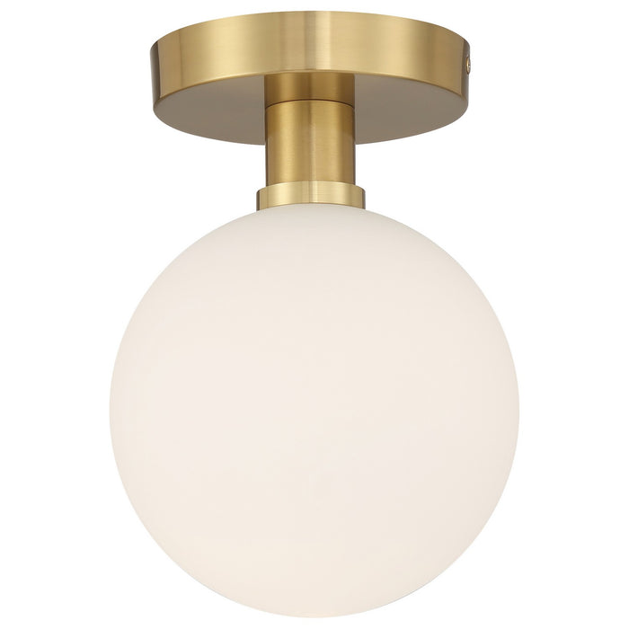 Access - 20495LEDD-AB/OPL - LED Semi Flush Mount - Michelle - Antique Brass