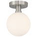 Access - 20495LEDD-BS/OPL - LED Semi Flush Mount - Michelle - Brushed Steel