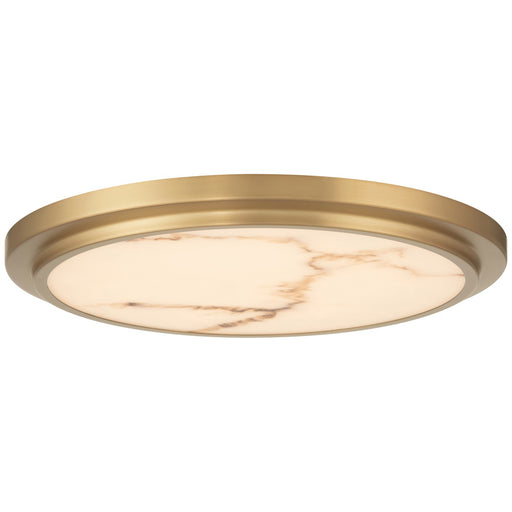 Elanor LED Flush Mount Antique Brushed Brass