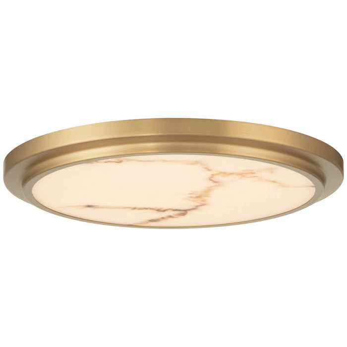 Access - 20808LEDDCS-ABB/ALB - LED Flush Mount - Elanor - Antique Brushed Brass