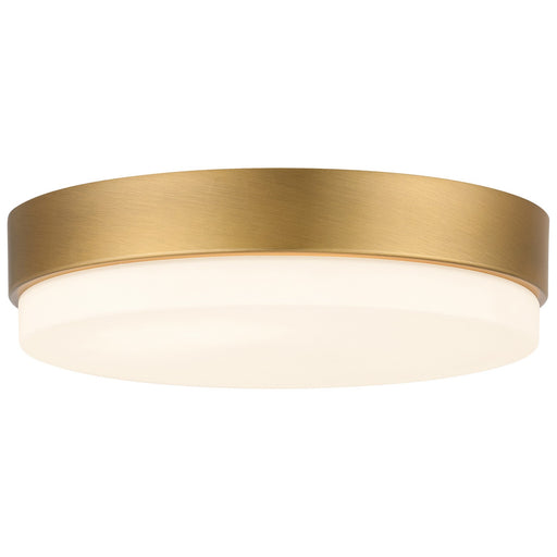 Roma Minimus LED Flush Mount Antique Brushed Brass