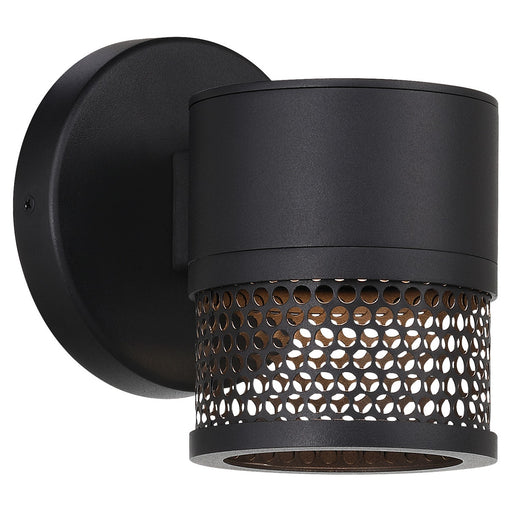 Ari Grid LED Outdoor Wall Mount Black