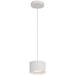 Access - 29300LEDDCS-WH/ACR - LED Pendant - Bongo - White