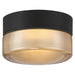 Access - 29497LEDD-MBL/AMB - LED Flush Mount - Masso - Matte Black