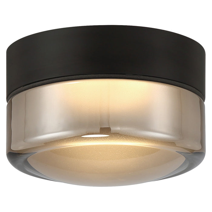 Access - 29497LEDD-MBL/SMK - LED Flush Mount - Masso - Matte Black