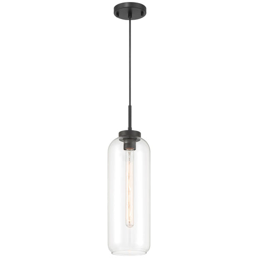 Elle One Light Pendant Matte Black