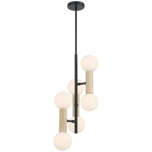 Stone LED Pendant Travertine