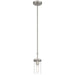 Access - 62309-BS/CLR - One Light Pendant - Lily - Brushed Steel