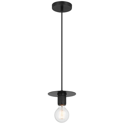 Central LED Pendant Black