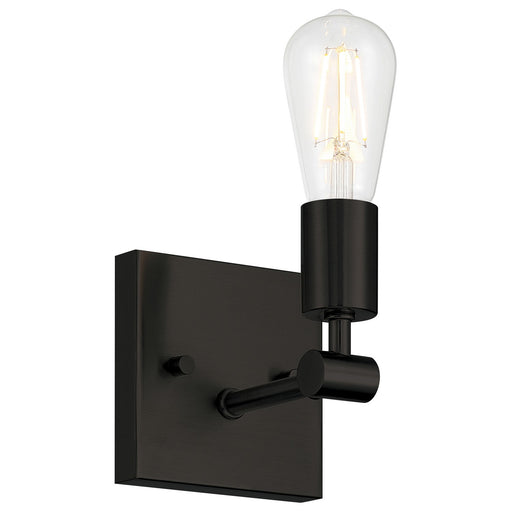 Virgin One Light Wall Sconce Matte Black