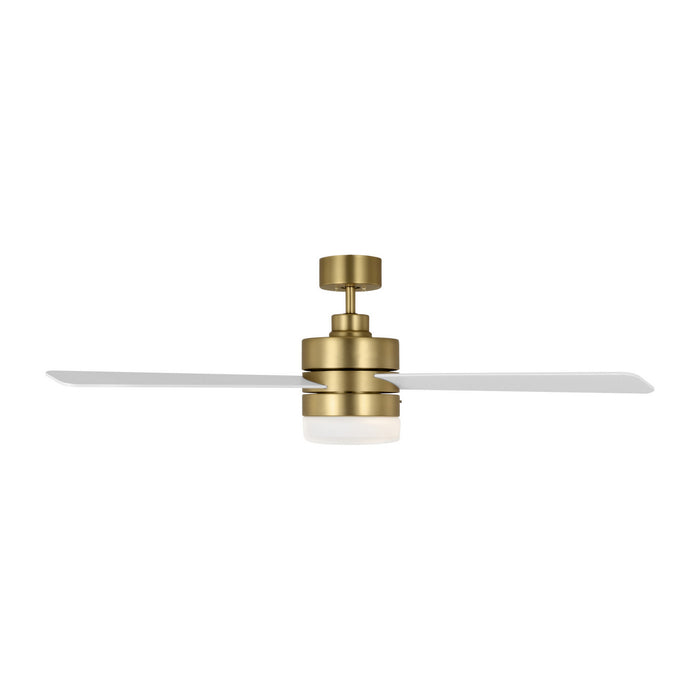 Generation Lighting - 3ERAR52BBSD - 52" Ceiling Fan - Era 52 LED - Burnished Brass