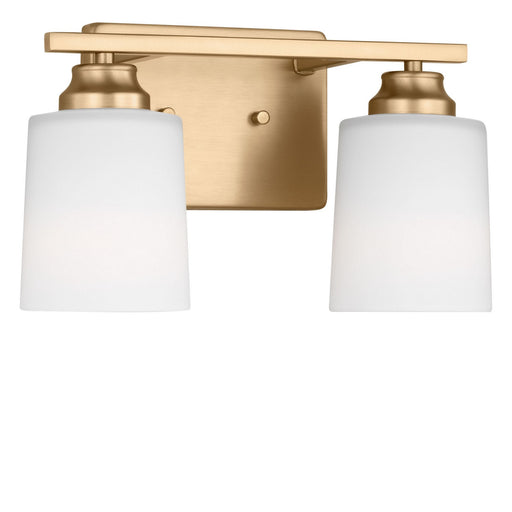 Generation Lighting - 4420902EN3-848 - Two Light Bath - Vinton - Satin Brass