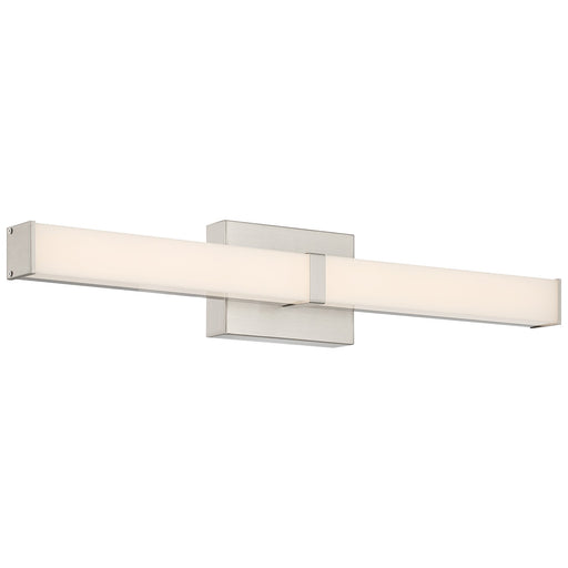 Mandi LED Vanity Brushed Steel
