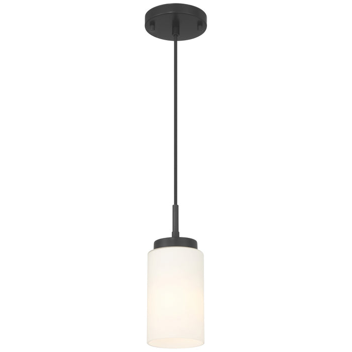 Access - 63082-MBL/OPL - One Light Pendant - Iris - Matte Black