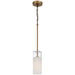 Access - 63094-ABB/CFR - One Light Pendant - Ole' - Antique Brushed Brass