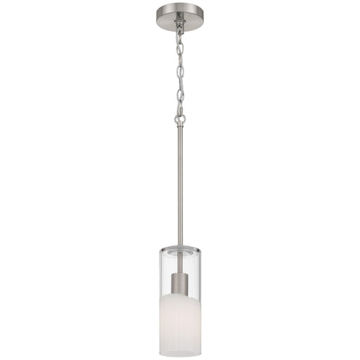 Ole' One Light Pendant Brushed Steel