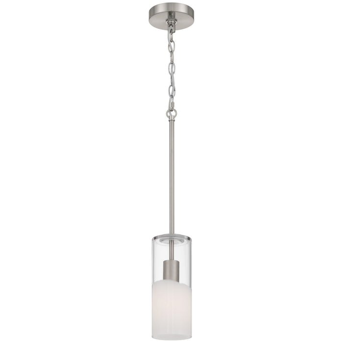 Access - 63094-BS/CFR - One Light Pendant - Ole' - Brushed Steel