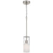 Access - 63094-BS/CFR - One Light Pendant - Ole' - Brushed Steel
