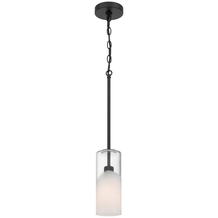 Access - 63094-MBL/CFR - One Light Pendant - Ole' - Matte Black