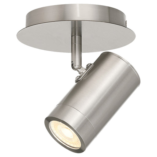 Prado LED Flush Mount Brushed Steel