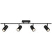 Access - 63104LEDDLP-MBL - LED Track - Prado - Matte Black
