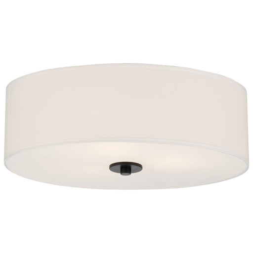 Mid Town LED Flush Mount Matte Black
