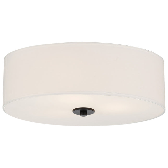 Access - 64063LEDDLP-MBL/WH - LED Flush Mount - Mid Town - Matte Black