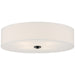 Access - 64064LEDDLP-MBL/WH - LED Flush Mount - Mid Town - Matte Black