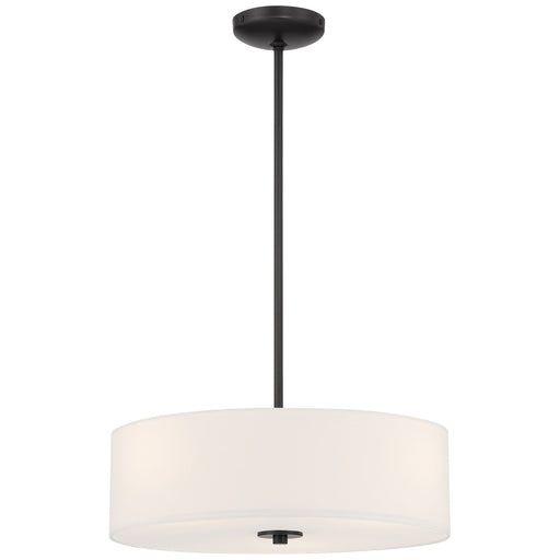 Access - 64065LEDDLP-MBL/WH - LED Pendant or Semi-Flush - Mid Town - Matte Black