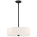 Access - 64065LEDDLP-MBL/WH - LED Pendant or Semi-Flush - Mid Town - Matte Black