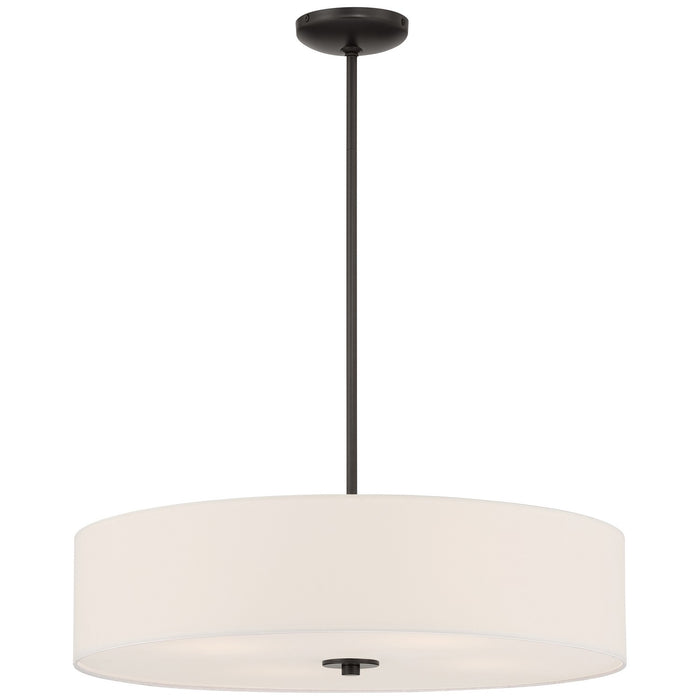 Access - 64066LEDDLP-MBL/WH - LED Pendant or Semi-Flush - Mid Town - Matte Black