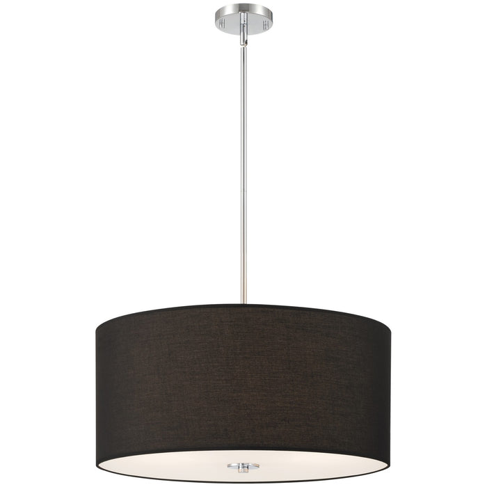 Access - SB-800085-CH/BLK - Two Light Pendant - Downtown - Chrome