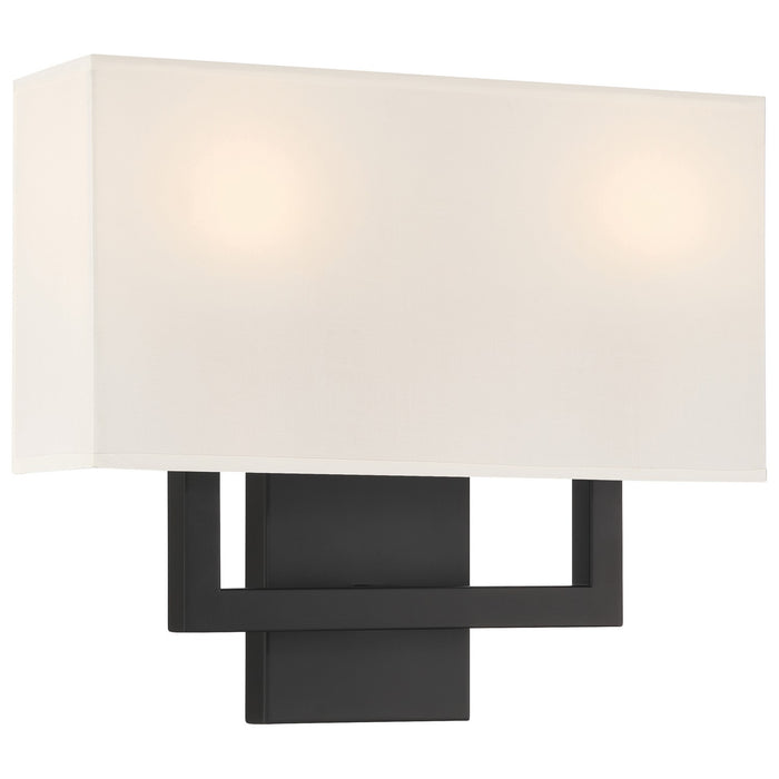 Access - 64062LEDDLP-MBL/WH - LED Wall Sconce - Mid Town - Matte Black